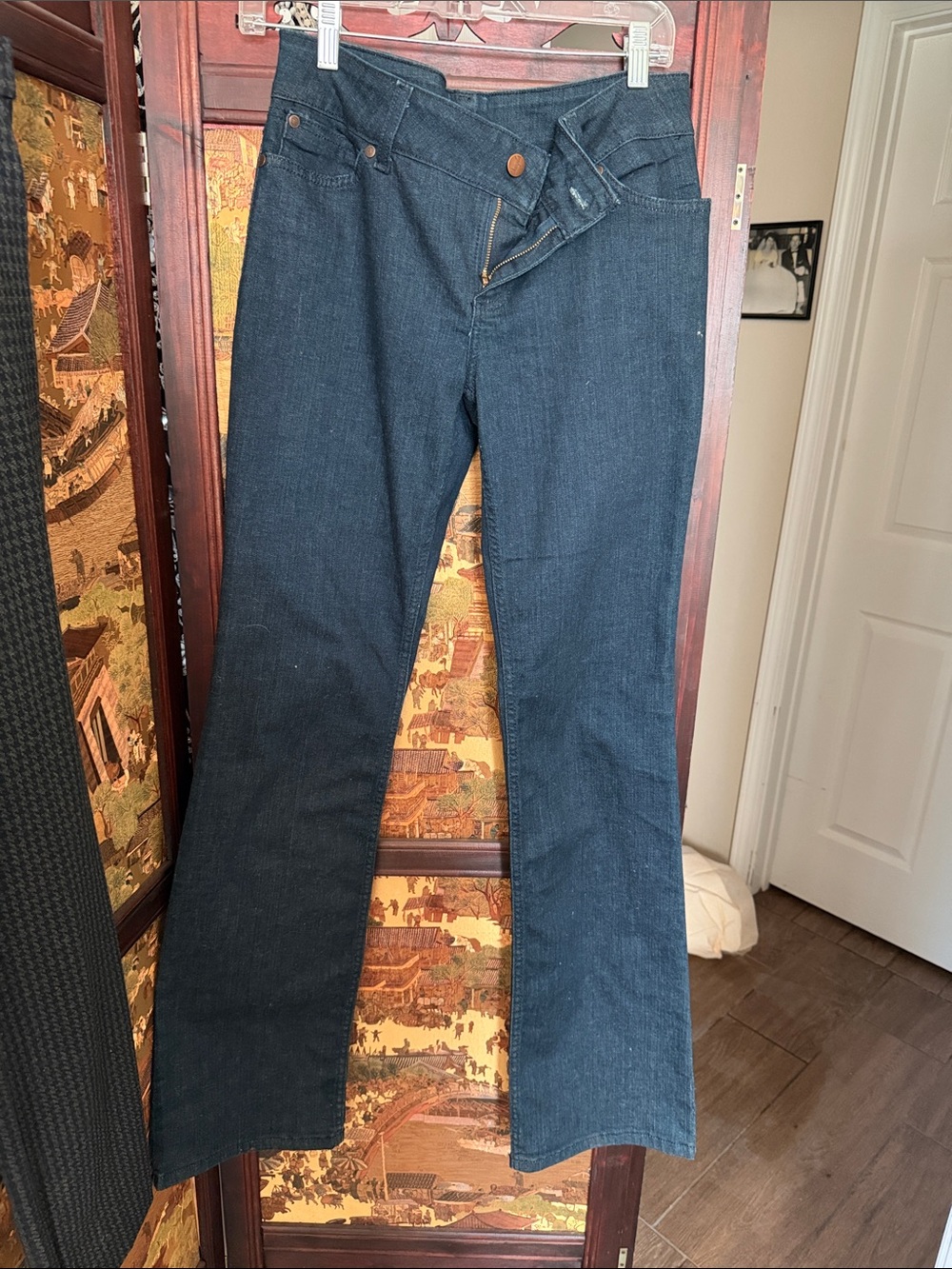 Wrangler Dark Indigo Flare Jeans